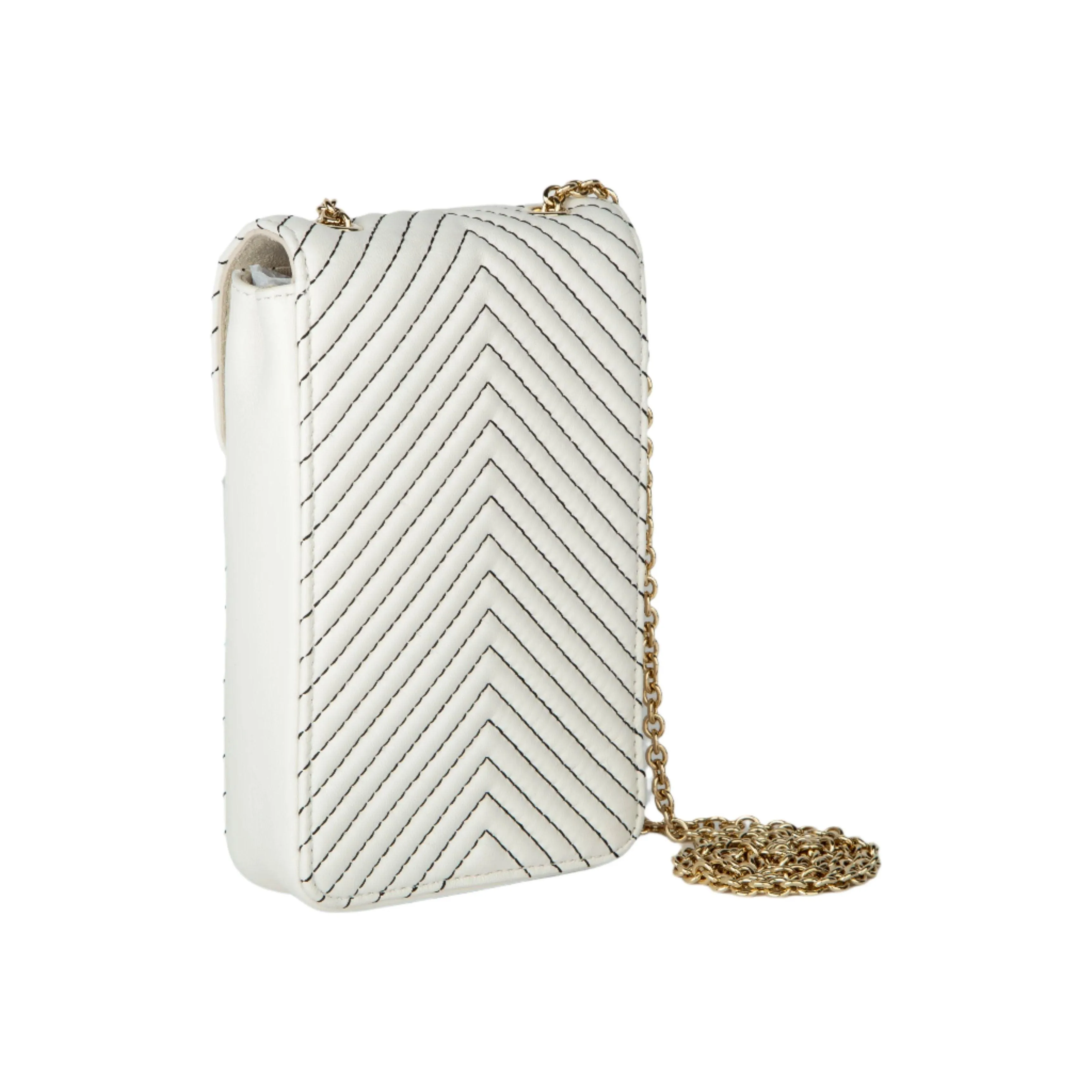 Furla Popstar Vertical Crossbody Bag - White