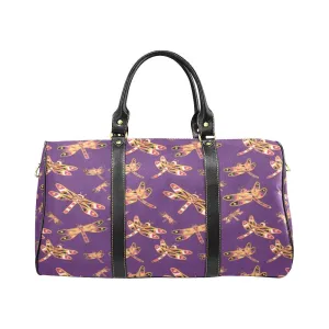 Gathering Yellow Purple Waterproof Travel Bag/Small