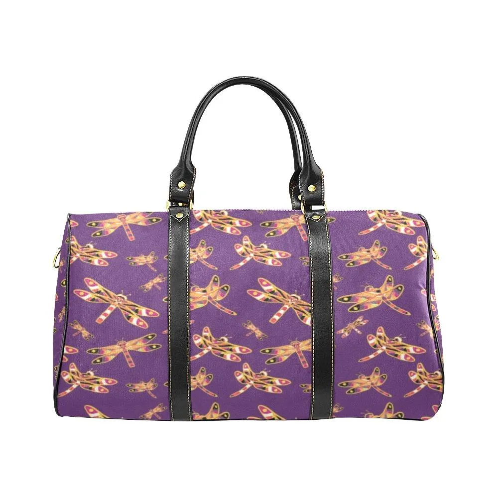 Gathering Yellow Purple Waterproof Travel Bag/Small
