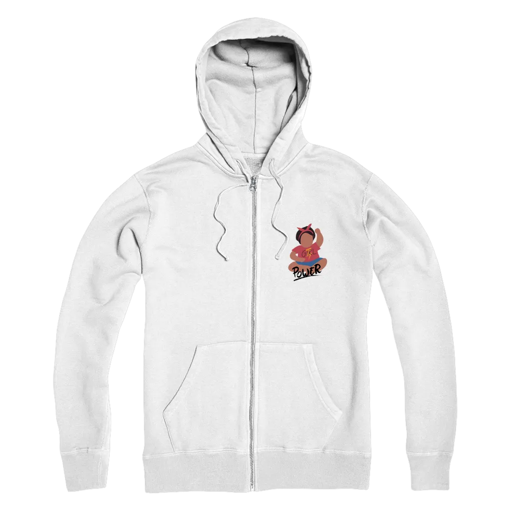Girl Power Premium Adult Zip Hoodie