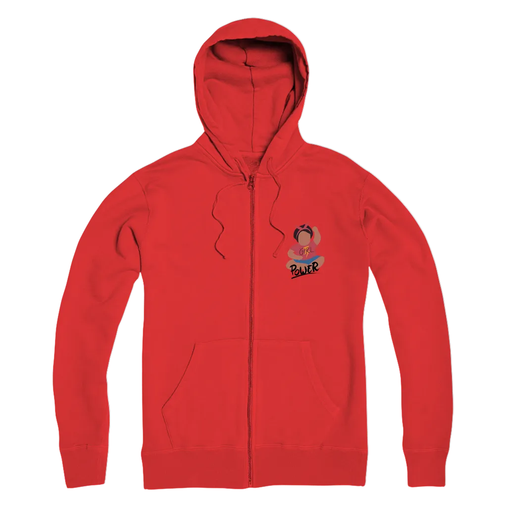 Girl Power Premium Adult Zip Hoodie