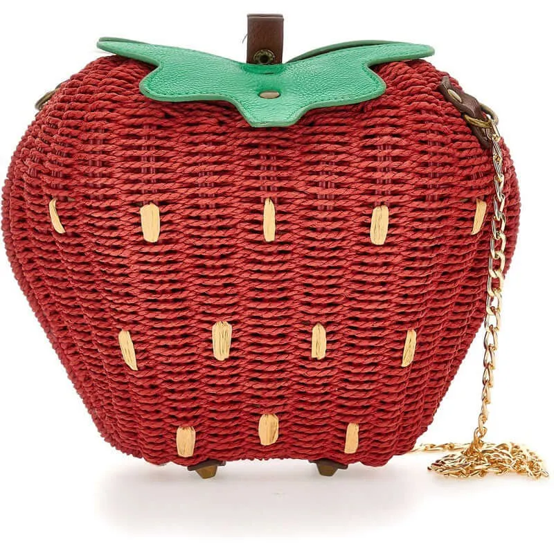 Girls Craft Strawberry Bag