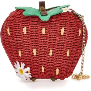 Girls Craft Strawberry Bag