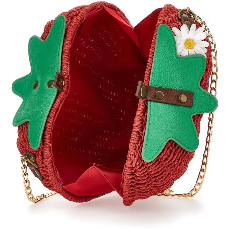Girls Craft Strawberry Bag