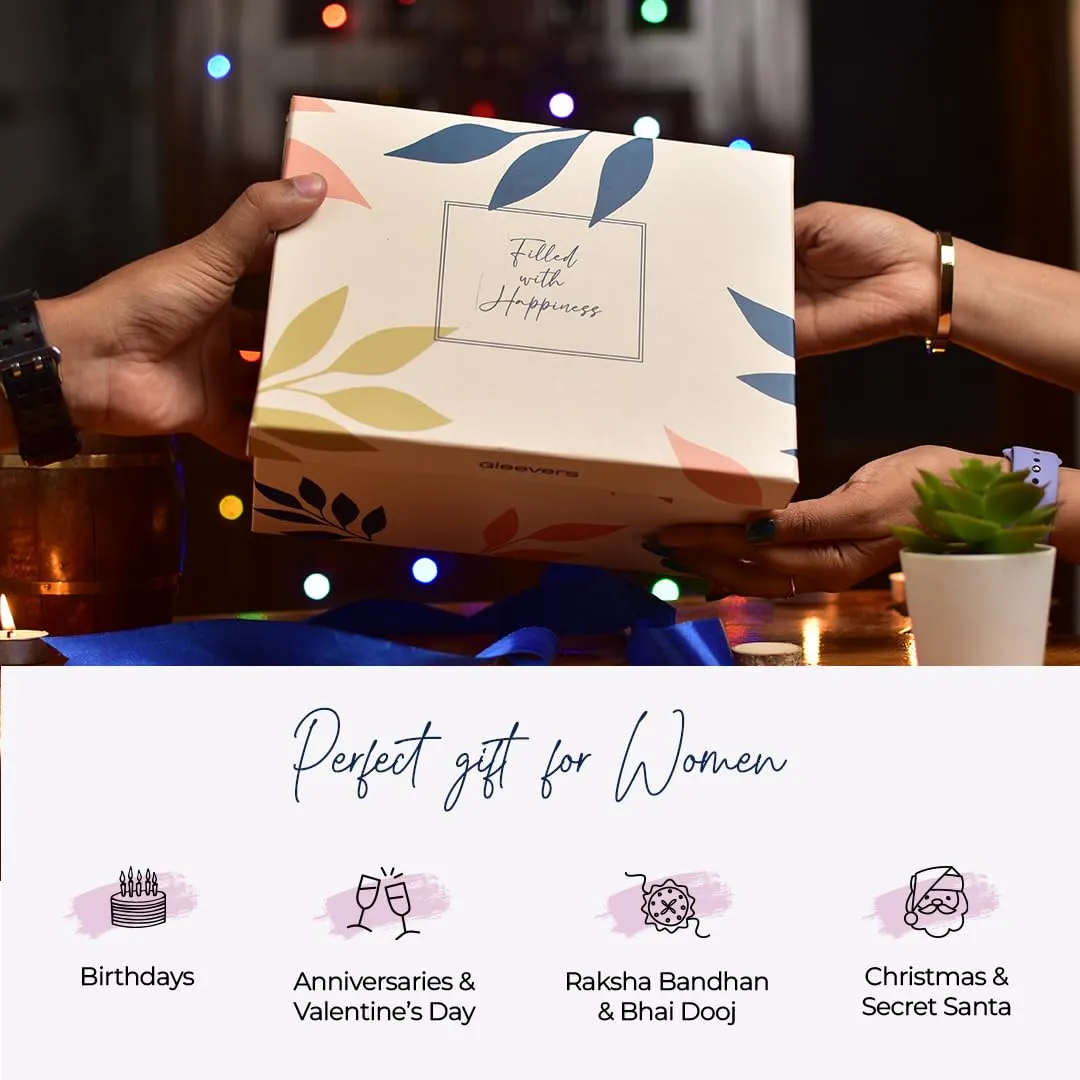Gleevers Chic & Fragrant Gift for Women | Gift Box pack of 2 with Perfume(30 ml) & Black Sling Bag | Birthday Gift, Anniversary Gift, Valentine Gift, Secret Santa Gifts