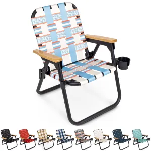 GoSports Outdoors WOVN Premium Beach & Camping Chair - BAJA