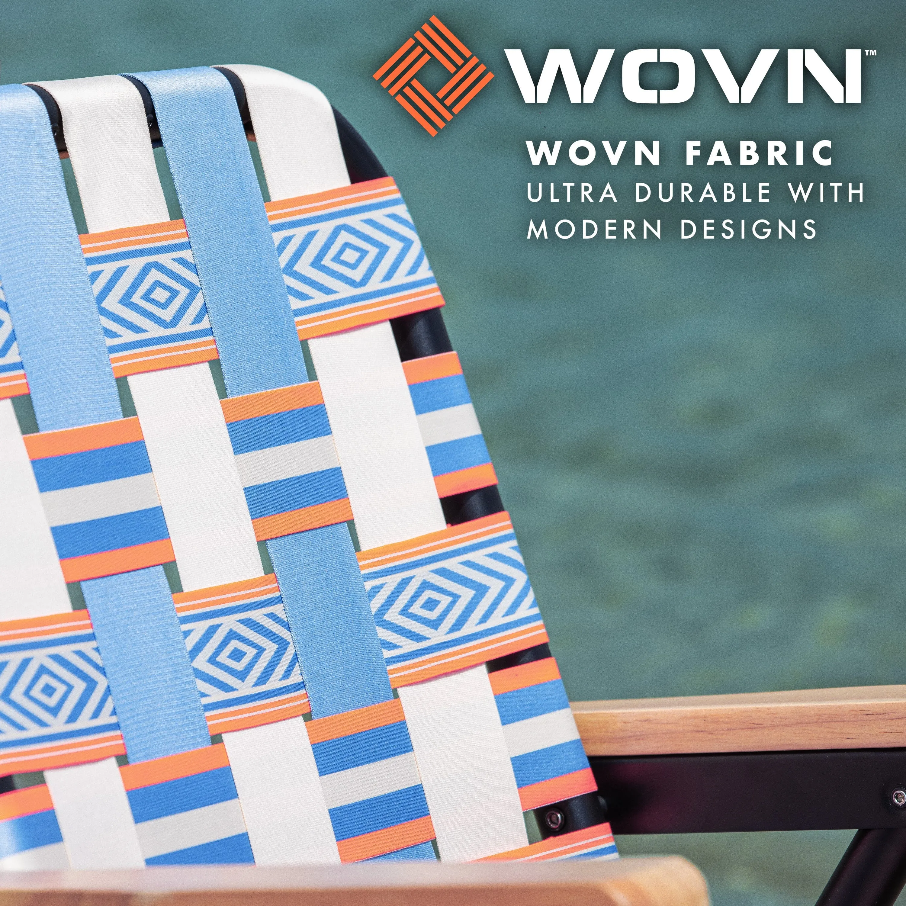 GoSports Outdoors WOVN Premium Beach & Camping Chair - BAJA