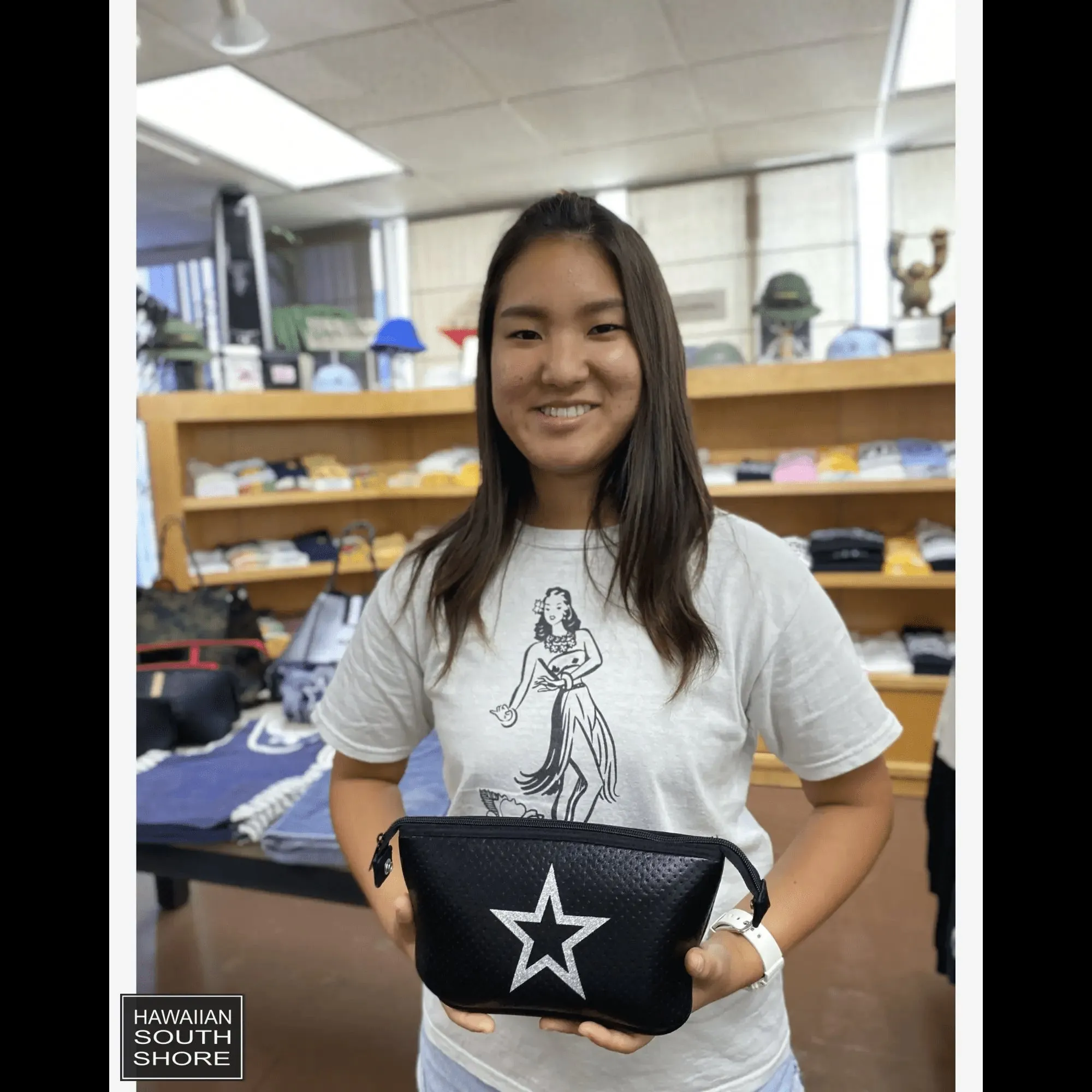 HA Bag Grayson Pouch Bag  Erin Black Star