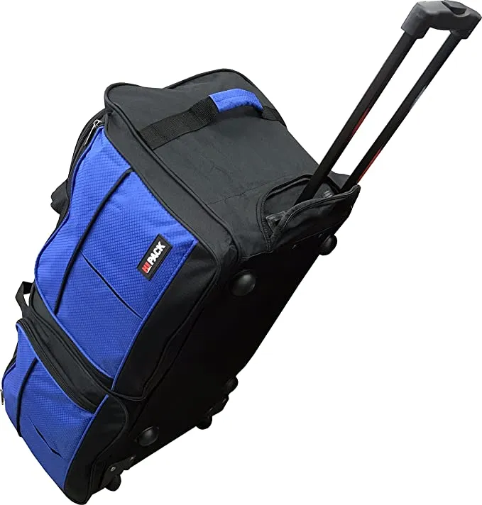 HiPack Rolling Duffel Bag 28 inch Blue (TRD Blue)