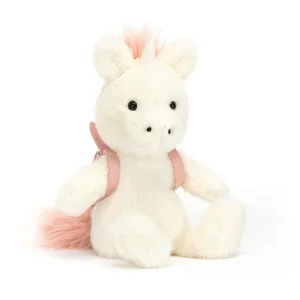 Jellycat Soft Toy Backpack Unicorn