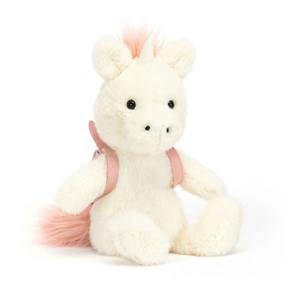 Jellycat Soft Toy Backpack Unicorn