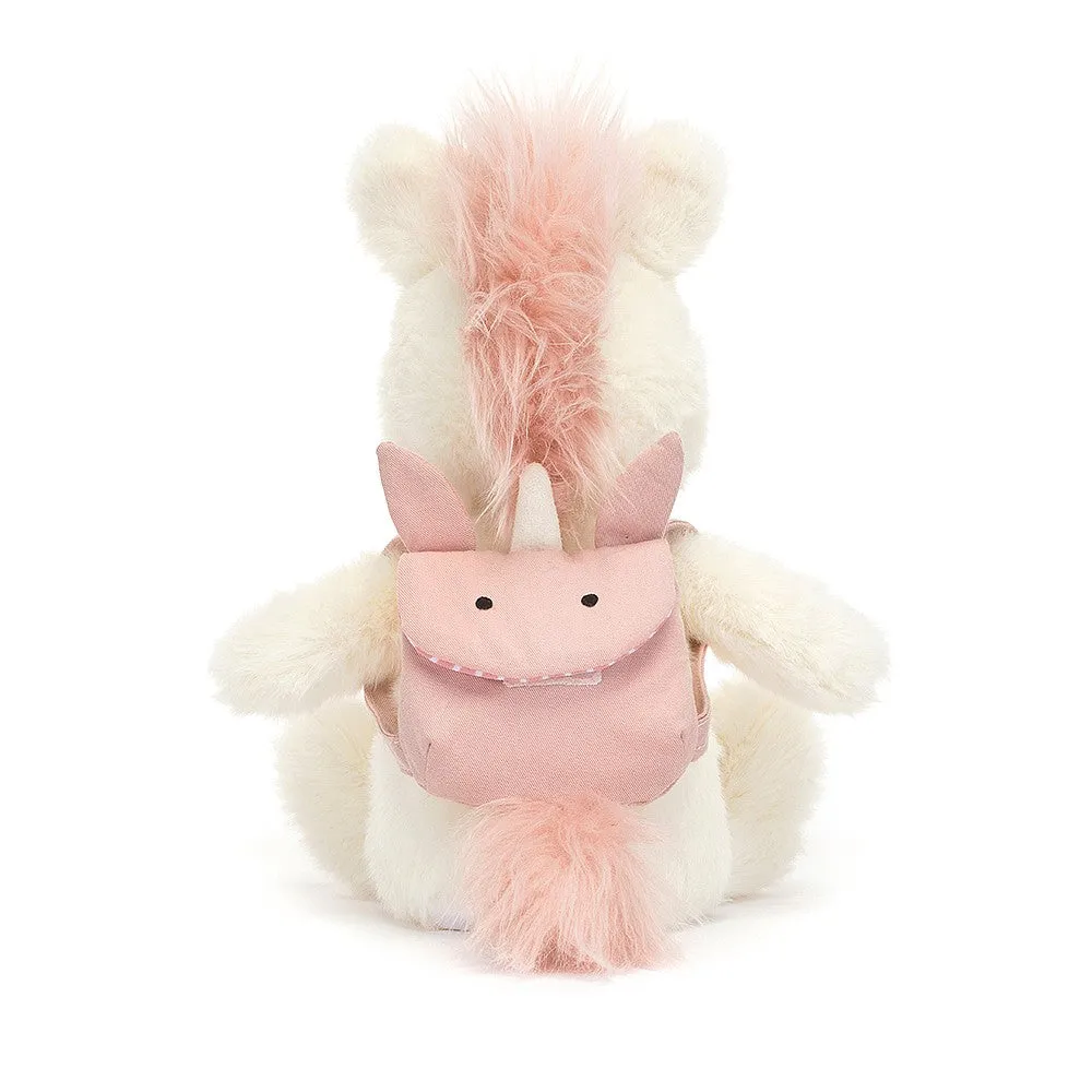 Jellycat Soft Toy Backpack Unicorn
