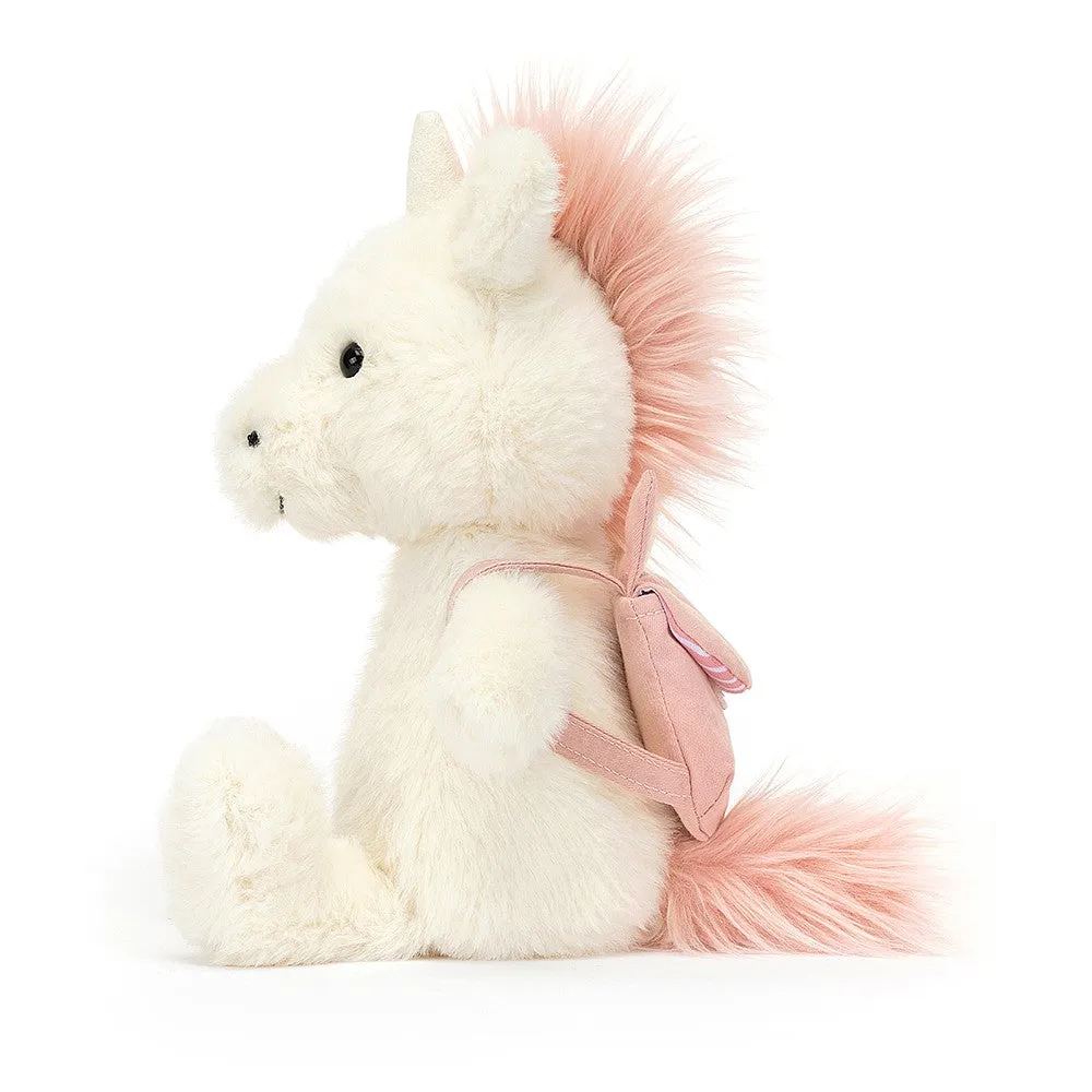 Jellycat Soft Toy Backpack Unicorn