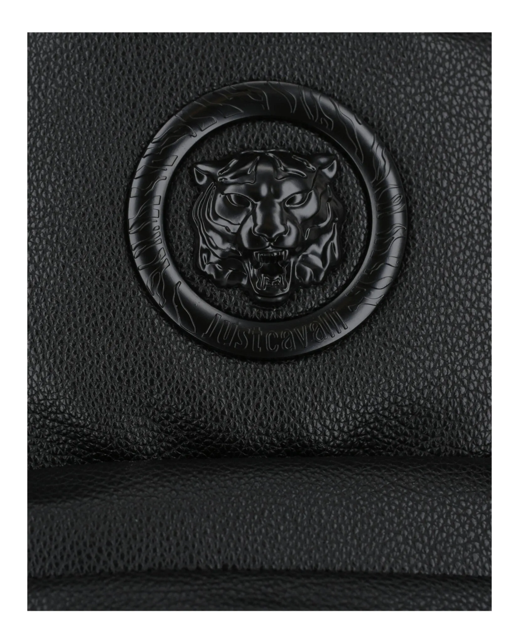 Just Cavalli Tiger Embossed Logo Backpack