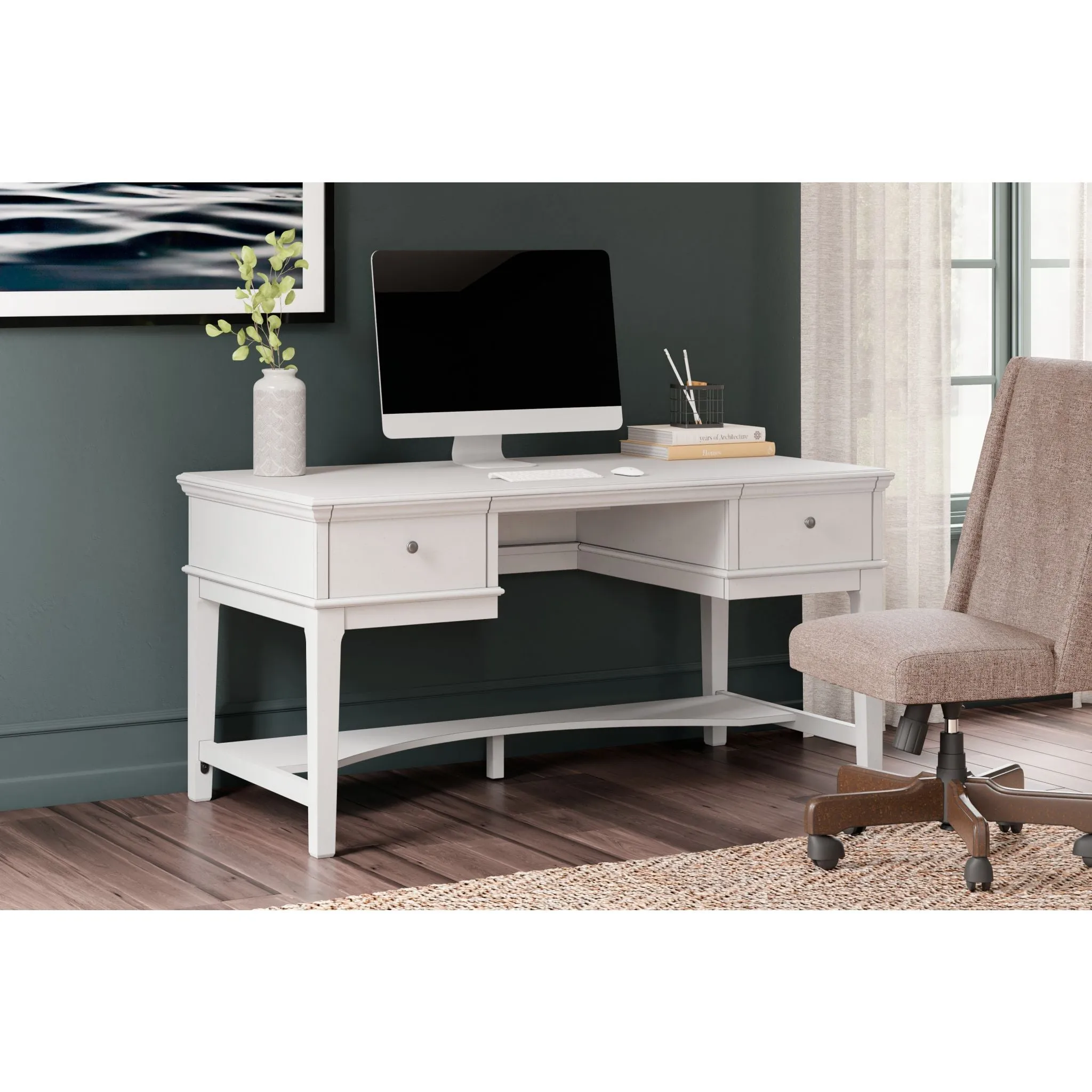 Kanwyn Leg Desk w/Storage