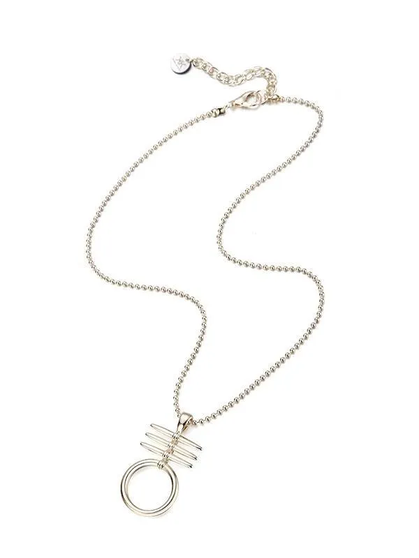 Karen Sampson Yellow Gold Chain Pendant