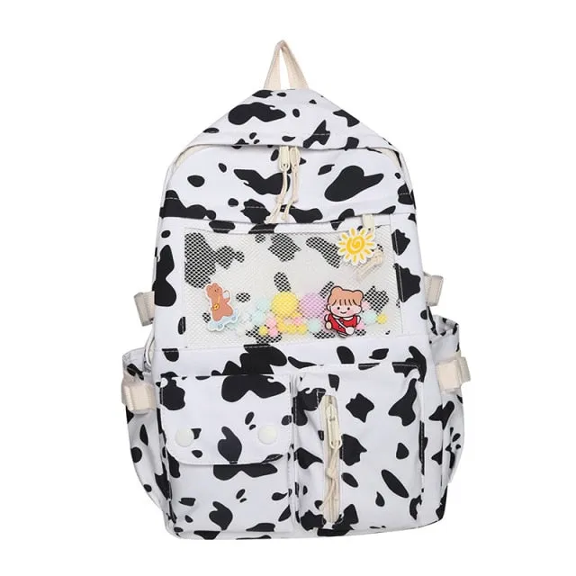 Kawaii Cartoon Colorful Backpack