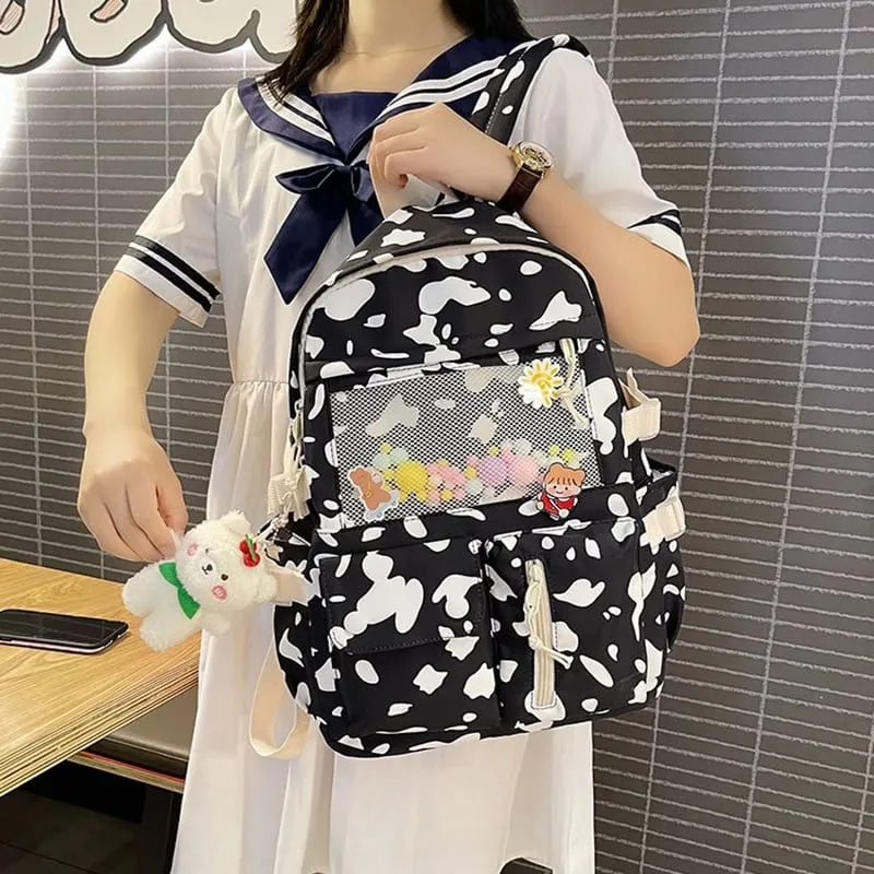 Kawaii Cartoon Colorful Backpack
