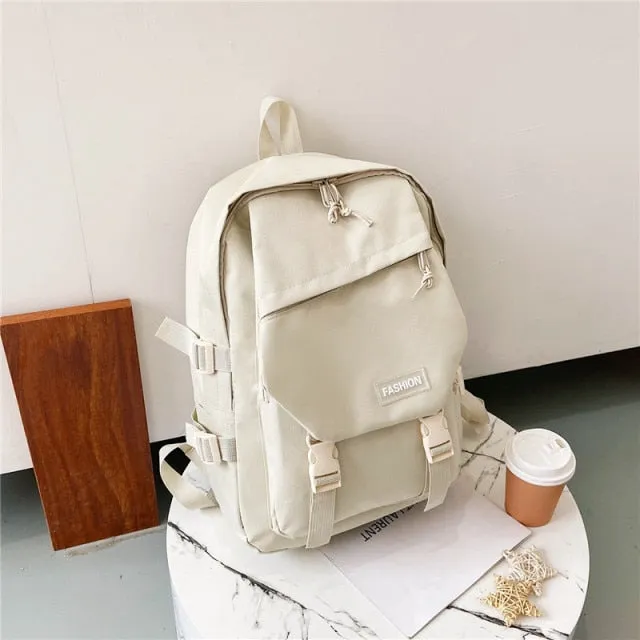 Kawaii Korean Nylon Backpack