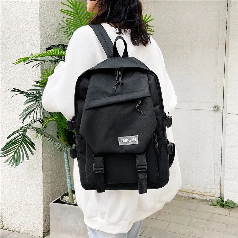 Kawaii Korean Nylon Backpack