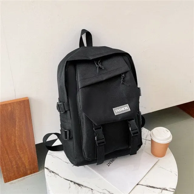 Kawaii Korean Nylon Backpack