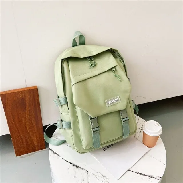 Kawaii Korean Nylon Backpack
