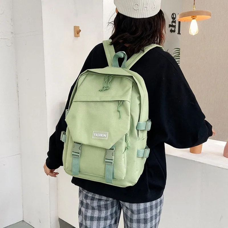 Kawaii Korean Nylon Backpack