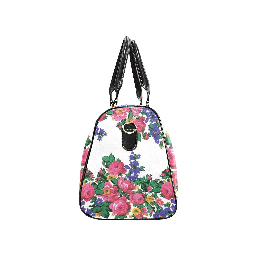 Kokum's Revenge-White Waterproof Travel Bag