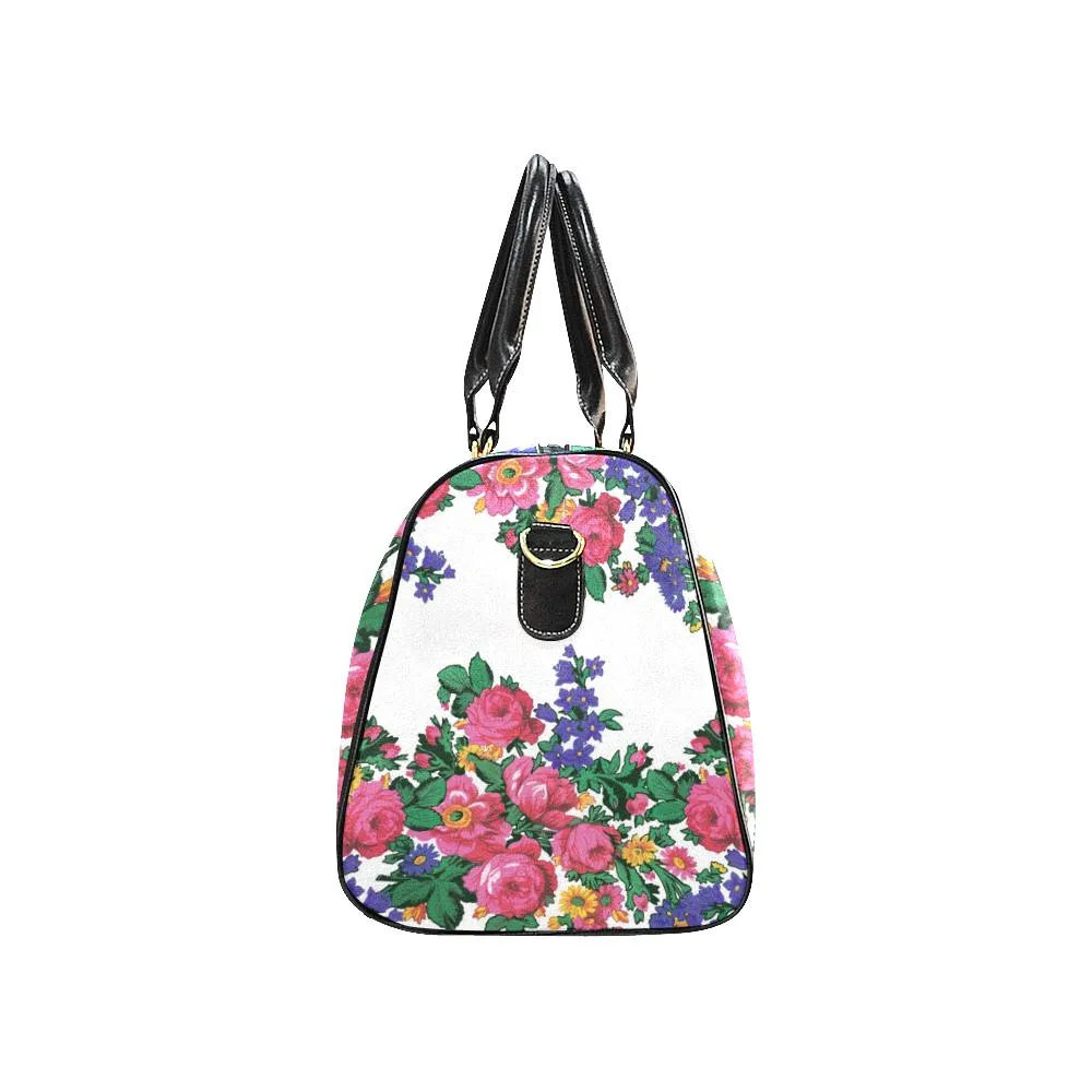 Kokum's Revenge-White Waterproof Travel Bag