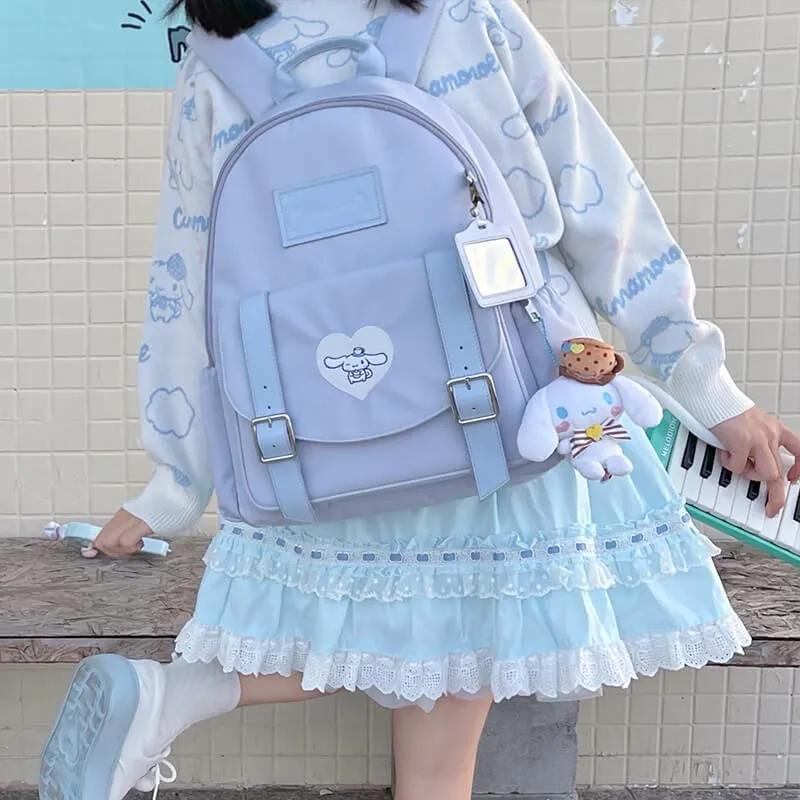 Kuromi Canvas Backpack