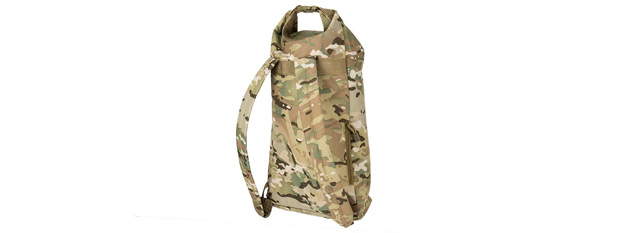 Lancer Tactical 1000D Nylon Tactical Barrel Backpack (Camo) Airsoft Gun Accessories