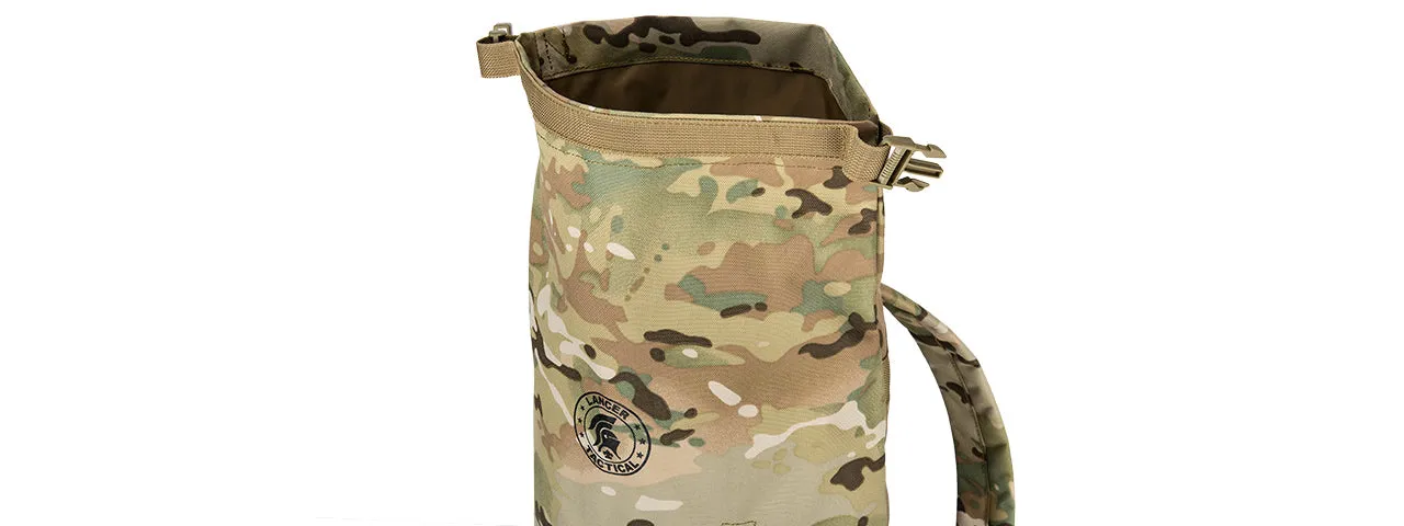Lancer Tactical 1000D Nylon Tactical Barrel Backpack (Camo) Airsoft Gun Accessories