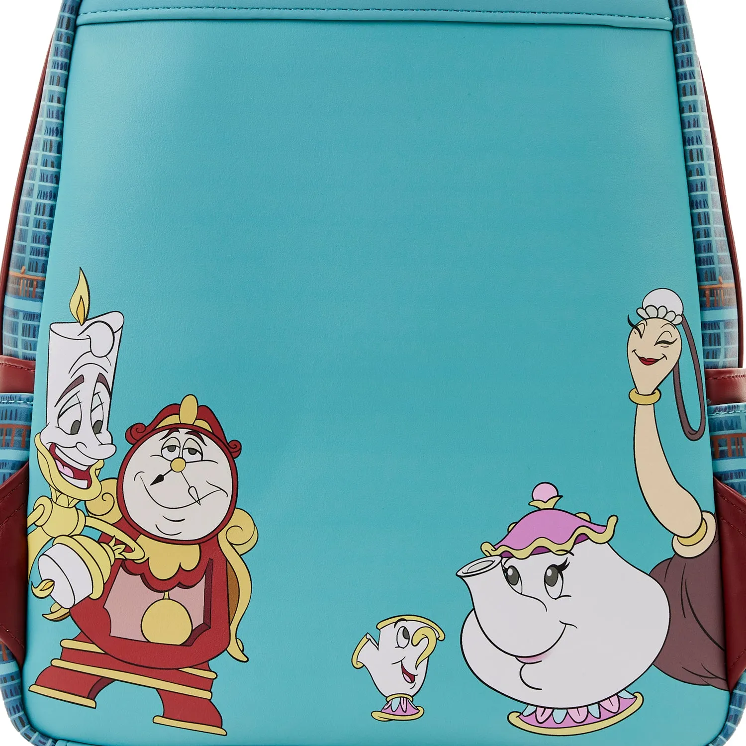 LF Disney Beauty And The Beast Library Scene Mini Backpack