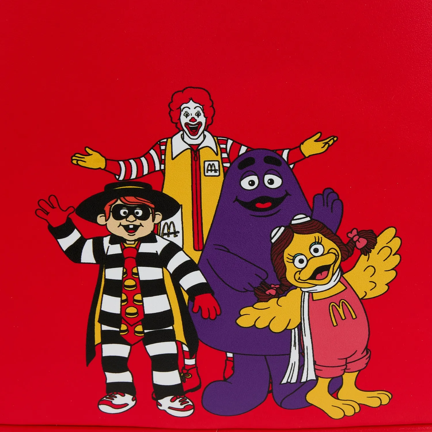 LF Mcdonald's Ronald Cosplay Mini Backpack
