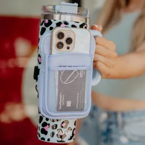 LIGHT BLUE TUMBLER ATTACHABLE BAG