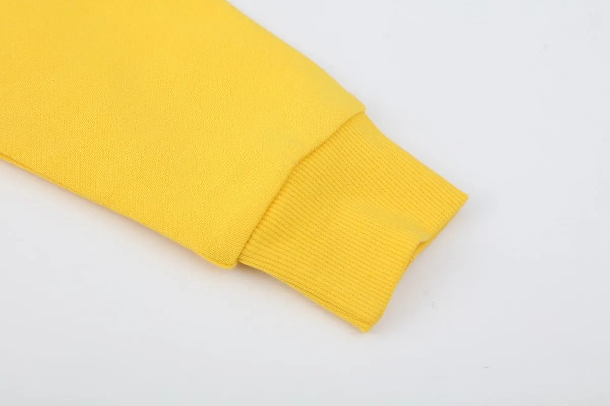 Little Boy's Yellow Cartoon Sweatshirt