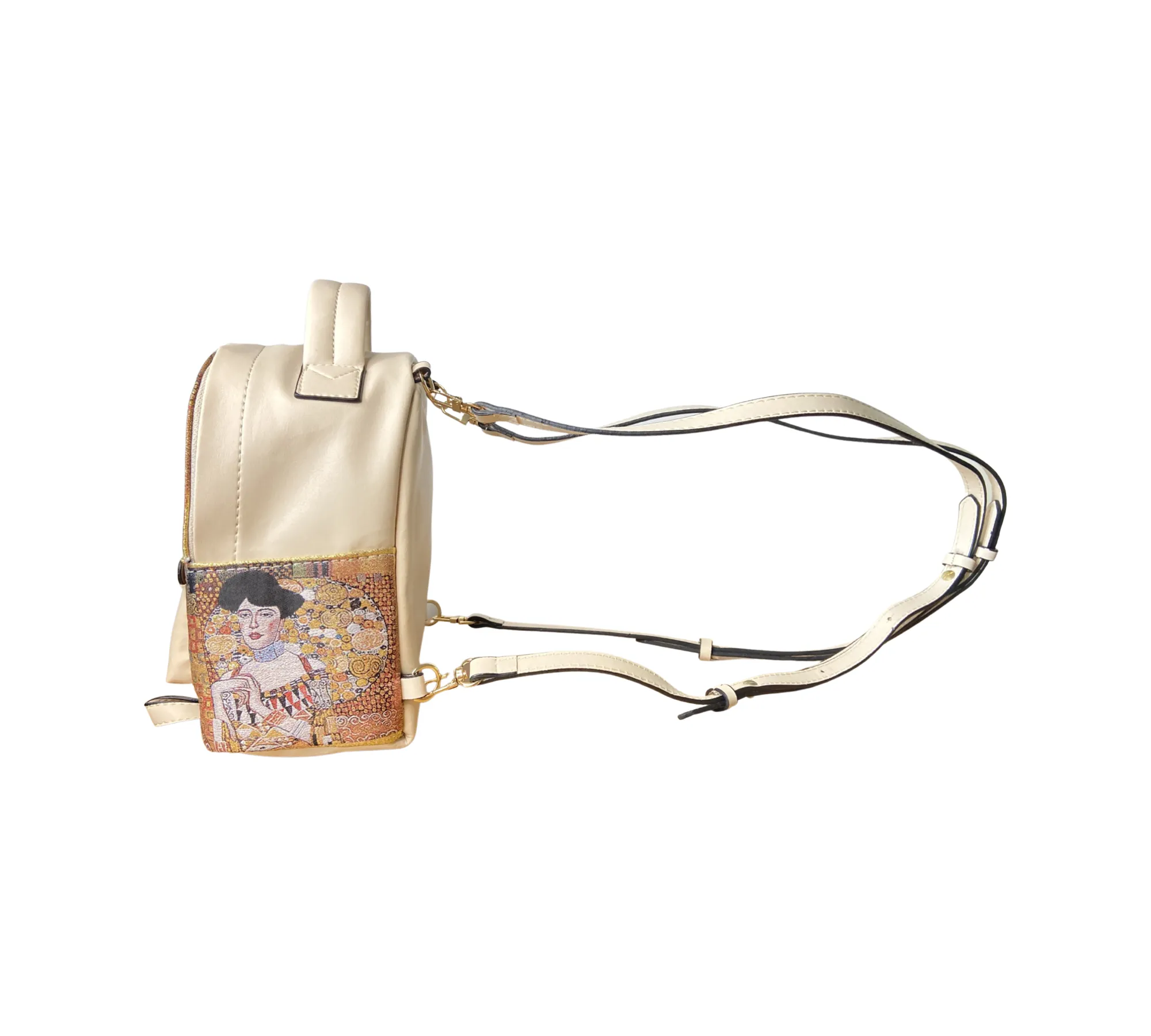 Mini Backpack - Motif Designed Backpack - Kilim Patterns Carry on