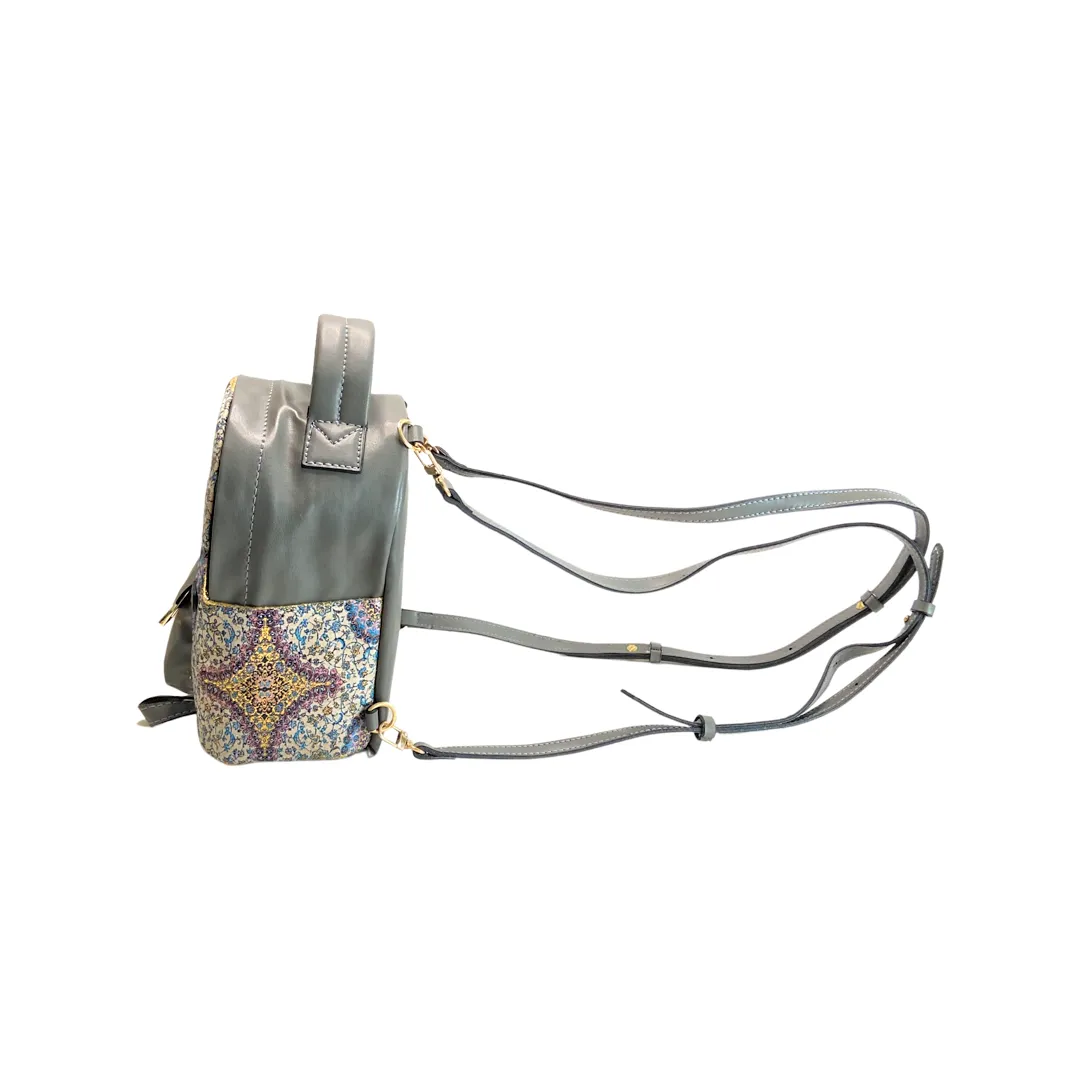 Mini Backpack - Motif Designed Backpack - Kilim Patterns Carry on