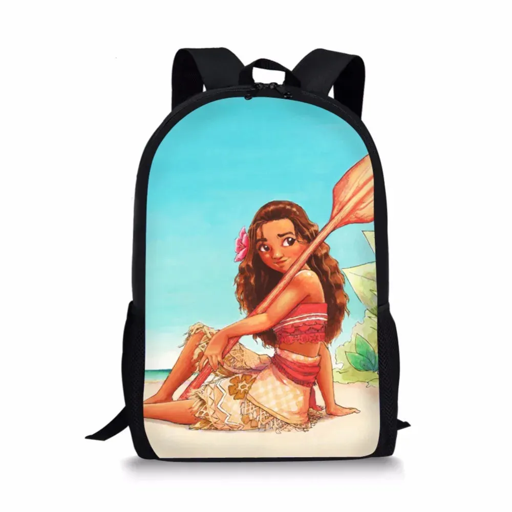 Moana School Backpack Student Bag Children Bookbag