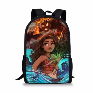 Moana School Backpack Student Bag Children Bookbag