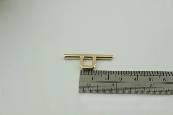OI OT Strap Handles Connector 1 3/8 Inch 35mm Lock Buckle Black Gold Hardware Leather Purse Bag Handbag Clutch Backpack Diy Supplies