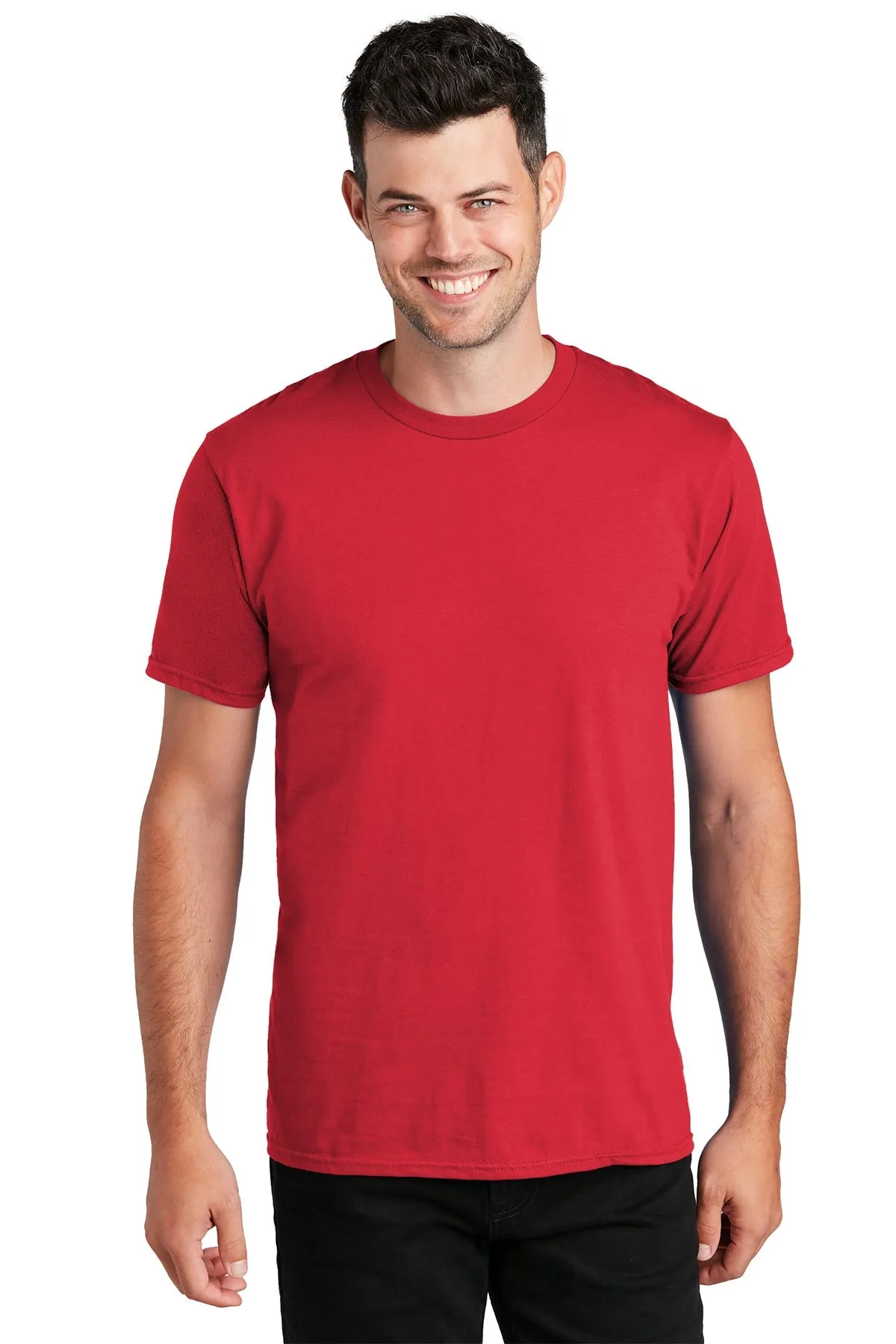 Port & Company Fan Branded Favorite Tee's, Athletic Red