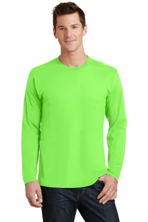 Port & Company ®  Long Sleeve Fan Favorite Tee. PC450LS, Basic Colors