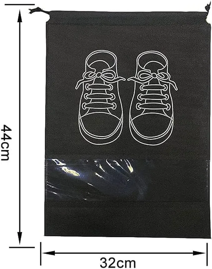 Portable Travel Shoe Bag Waterproof Large Capacity Shoes Bags (Each bag holds 1 pair of shoes)