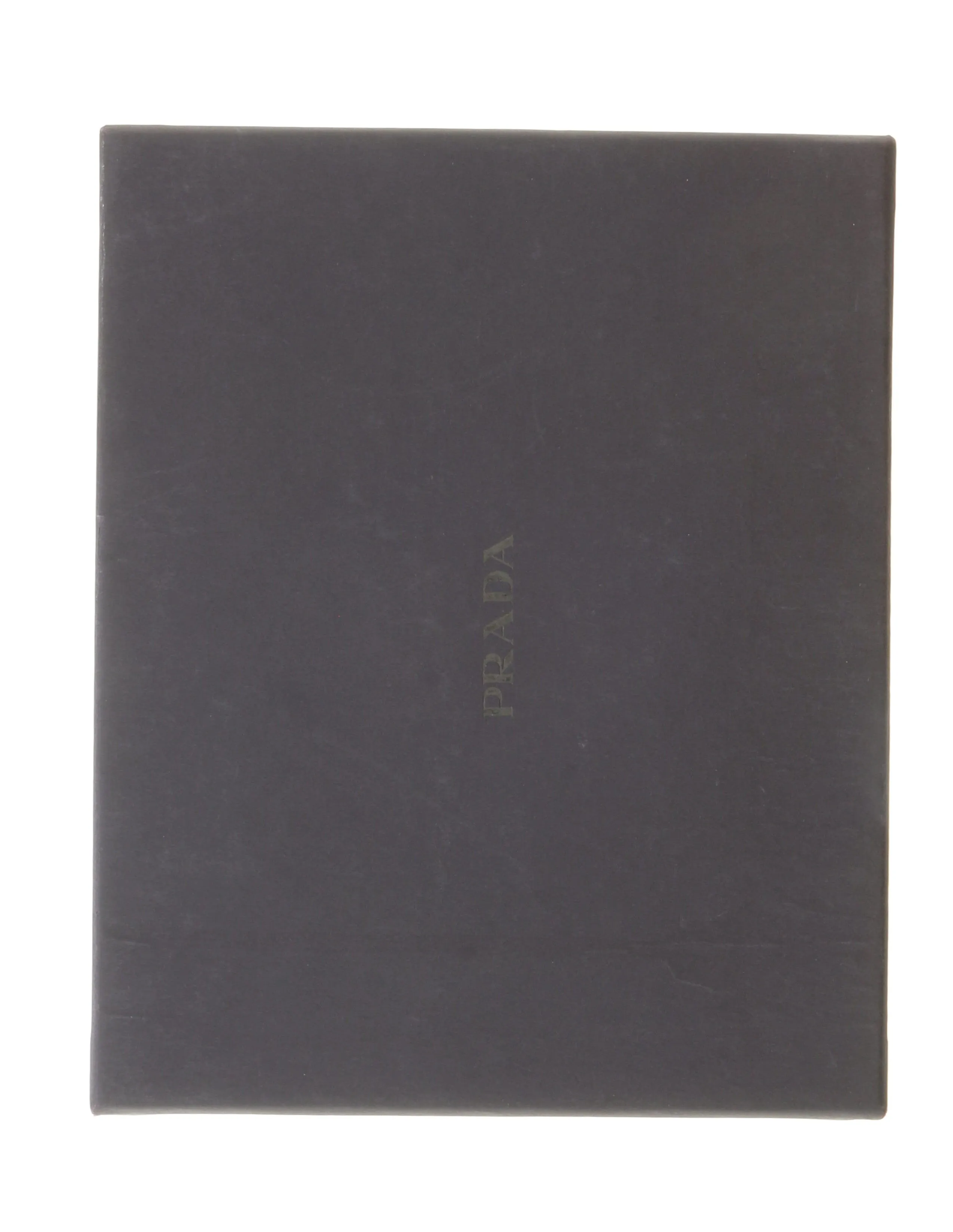 Prada Brown Leather Signature Handbag Accessory