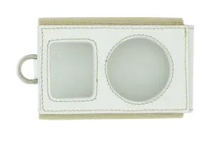 Prada White Signature Handbag Accessory