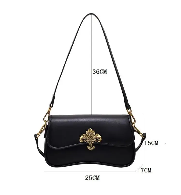 Pre Order: Elegant Floral Embellished Shoulder Bag