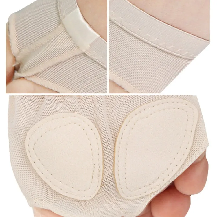 Professional Belly Ballet Dance Toe Pad Practice Shoes Forefoot Pads Socks Anti-slip Breathable Toe Socks Sleeve, Size: M(37-38 Yards)(Flesh Color)