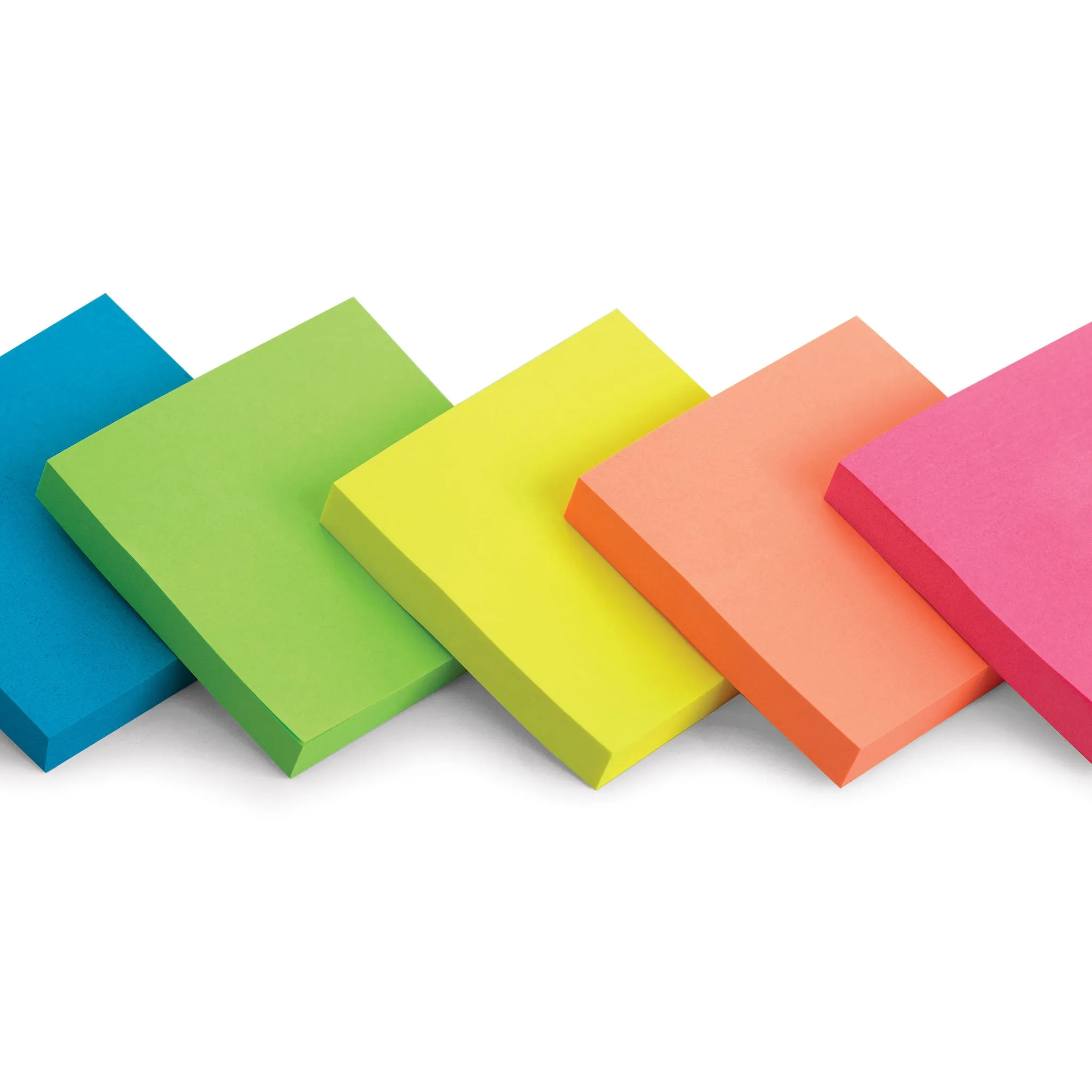 Rainbow Sticky Note Cube