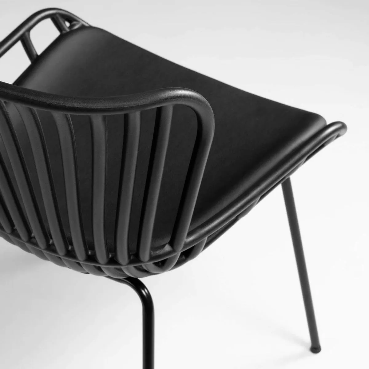 Senona Outdoor Dining Chair - Black